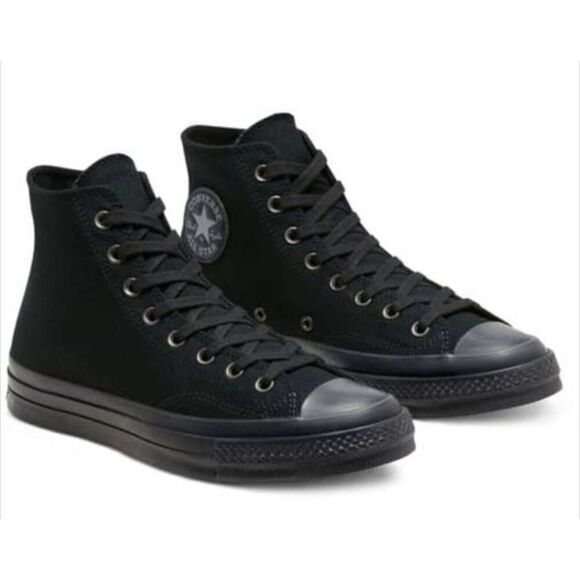 CONVERSE Chuck Taylor All Star "Black" Hi Top Sneaker Size M7/W9 - Picture 1 of 8